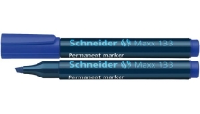 Marcatore maxx 133 permanente punta scalpello blu schneider - Z05147