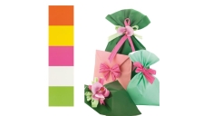 100 buste regalo in ppl perla mat 16x25cm assortimento 5 colori - Z05188