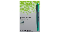 Evidenziatore starline verde p.scalpello 1-4mm - Z09053