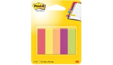 Segnapagina post-it 670-5ja-eu 250fg in 5colori index 12,7x44mm in carta - Z10897