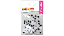 Occhietti adesivi busta da 50 pz. misure assortite cwr - Z11980