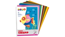Gomma crepp conf. da 10 fogli 20x30cm in colori assortiti cwr - Z11983