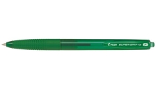 Penna sfera supergrip g a scatto verde punta fine 0.7mm pilot - Z12419