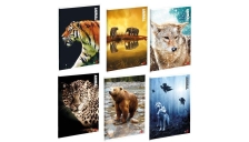 MAXIQUADERNO A4 40FG+2 80GR 1RIGO C/MARGINE ANIMAL 2018 BM - Z13283