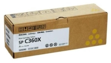 Toner Ricoh SPC360X (408253) giallo - Z15855