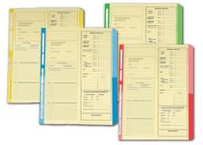 Cartelline dichiarazione redditi 4company - 32,5x25,5 cm - avorio - rosso - 4175 04 (conf.50)