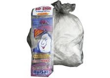 Sacchetti per la spazzatura 50 X 60 cm da 30 l e spessore 21 µm di colore trasparente in confezione da 20 Pz.
