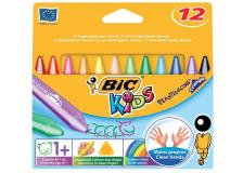 Pastelli A Cera Plastidecor Bic - 11 Mm - 1+ - 829773 (conf.12)