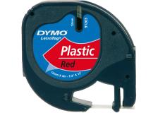Nastro Dymo 12mm x 4m (S0721630) nero-rosso - 345603