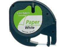 Nastro Dymo 12mm x 4m (S0721510) nero-bianco - 639111