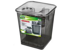 Set da scrivania in rete Lebez - nero - 1426-N