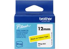 Nastro Brother Btag 631 (BTAG631) nero-giallo - B03397