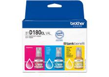 Flacone Brother D180 (BTD180CLVAL) ciano-magenta-giallo - B03649