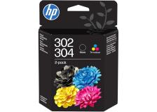 Cartuccia HP 302/304 (B82L1AE) 3 colori -nero - B04213