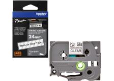 Nastro Brother TZES151 nero-trasparente - B04257