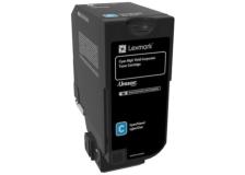 Toner Lexmark CX725 (84C2HCE) ciano - D01745