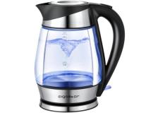Bollitore elettrico in vetro e plastica 1.7l nero vde - 300104LCZ - D02601