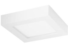 Lampada LED da soffitto E6 slim e6 quadrata 12w 4000k incasso - 101704IQV - O00946