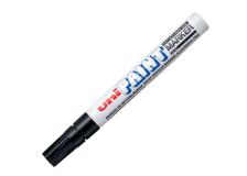 Marcatore uni paint px20 nero p. media a vernice - Z00645