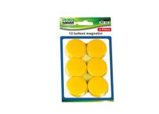 Blister 12 magneti mr-40 rosso diam.40mm - Z01814