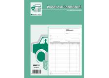 Blocco copia commissioni 29,7x21cm 50fg 2 copie autoric. e5236a edipro - Z02591