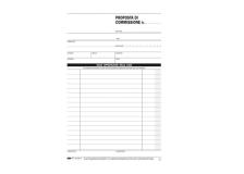 Blocco copia commissione 23x15cm 50fg 2 copie aurotic. e5229a edipro - Z04100