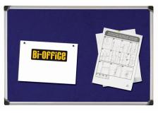 Pannello in tessuto 60x90cm blu felt board bi-office - Z04654