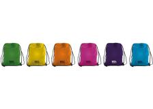 Sacchetto t-bag in nylon 38x50cm 6 colori assortiti - Z05717