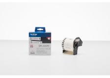 Nastro ades in carta stampa a due colori NeroRosso/Bianco 62mm - 15.26 metri lu - Z06099