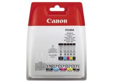 Cartuccia Canon PGI-570/CLI-571 Blister no secur (0372C004) nero opaco n-c-m-g - Z06170