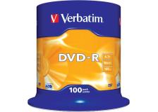 Scatola 100 dvd-r spindle 16x 4.7gb serigrafata - Z09422